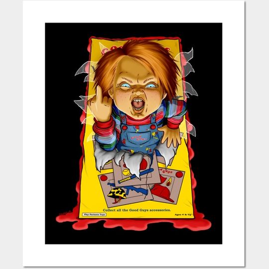 Discover Child's Play Chucky Horror Movie Poster