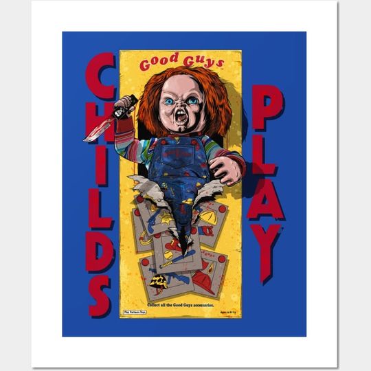 Discover Child's Play Chucky Horror Movie Poster