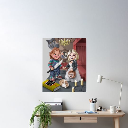 Discover Child's Play Chucky Horror Movie Poster