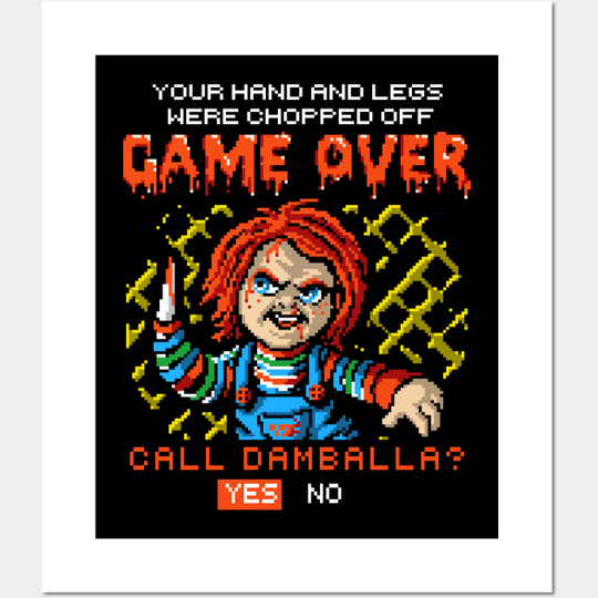 Discover Child's Play Chucky Horror Movie Poster