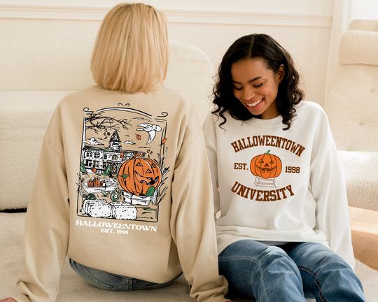 Discover Vintage Halloweentown Sweatshirt - University Style