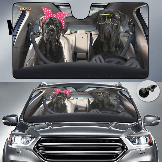Discover Cane Corso Car Sun Shade and Gift