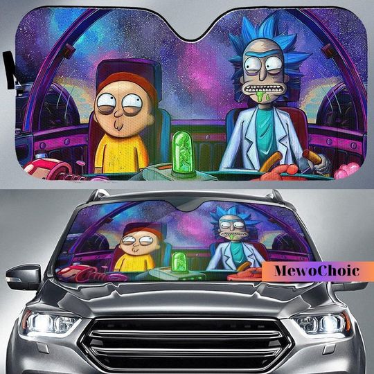 Discover Rick And Rickandmorty Memes Car Sun Shades, Car Windshield