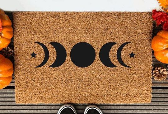 Discover Moon Phase Doormat