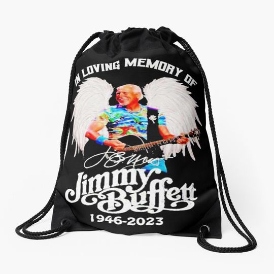 Discover Jimmy Buffett Drawstring Bag