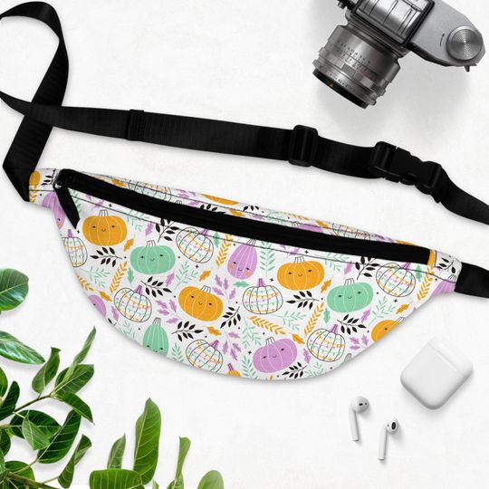 Discover Pastel Pumpkin Fanny Pack - Halloween Fanny Pack - Hiking Backpack