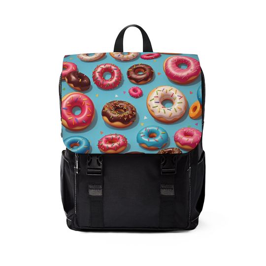 Discover Donut Unisex Casual Shoulder Backpack