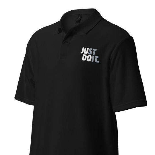 Discover Judo Unisex Pique Embroidered Polo Shirts
