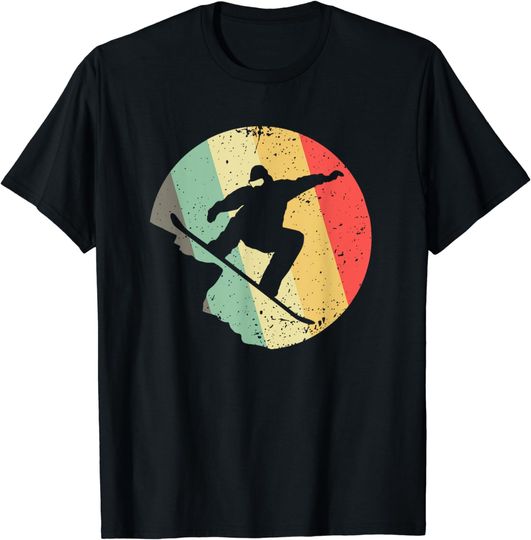 Discover Funny Snowboarding Art For Men Women Snowboarder Snowboard T-Shirt