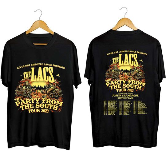 Discover The Lacs The Party from the South Tour 2023 Shirt