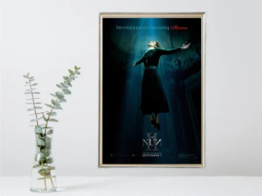 Discover The Nun II Horror Halloween Movie Poster