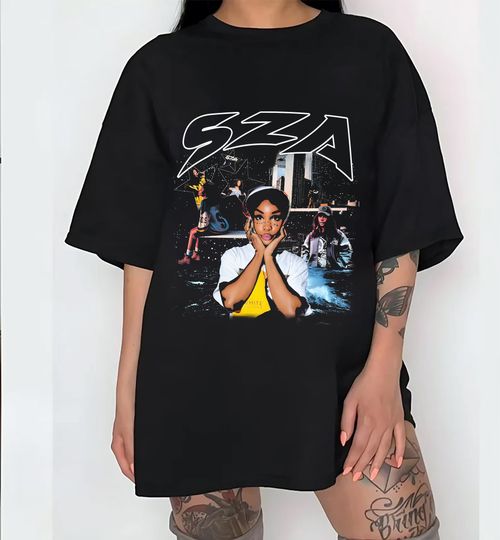 Discover Vintage 90s Sza Shirt, SZA Good days Bootleg Style T-Shirt