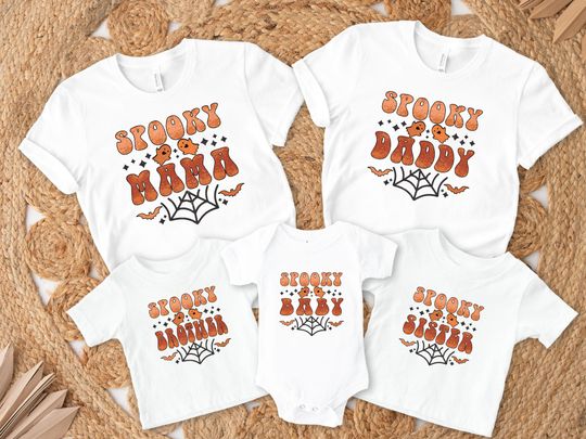 Discover Matching Spooky Family Shirts