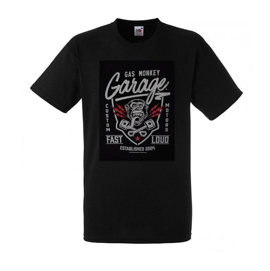 Discover Gas Monkey Fast N Loud Edition Graphics printed Unisex T-Shirt