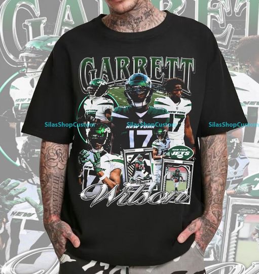 Discover Vintage 90s Graphic Style Garrett Wilson T-Shirt, Garrett Wilson Tee