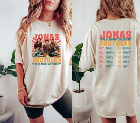 Discover Jonas Brothers Shirt, Jonas Brothers Tour Shirt