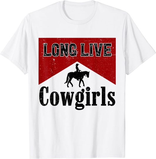 Discover Long Live Howdy Rodeo Western Country Southern Cowgirls T-Shirt