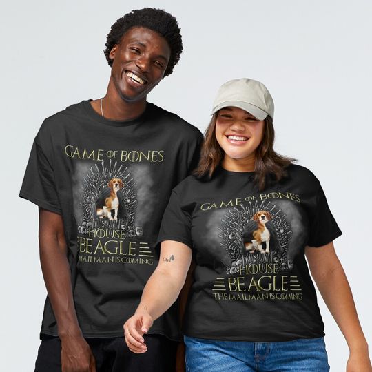 Discover Game Of Bones House Beagle The Mailman Is Coming Classic T-Shirt