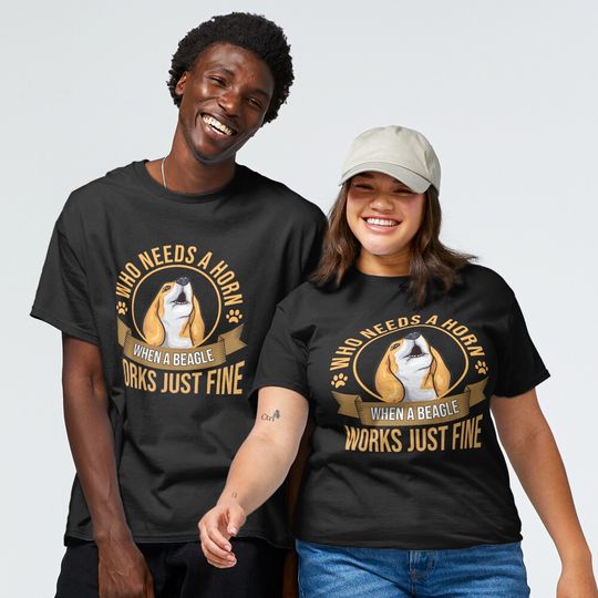 Discover Who needs a horn Beagle Classic T-Shirt