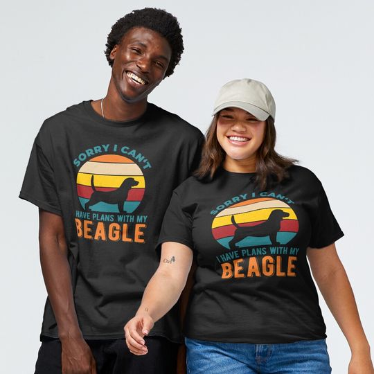 Discover I Have Plans With My Beagle Funny Classic T-Shirt