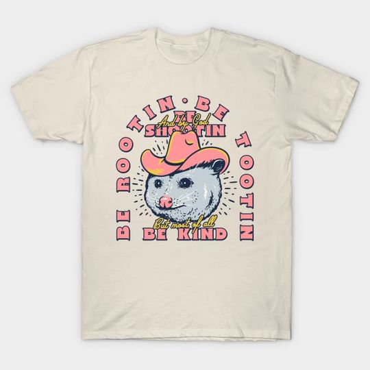 Discover Rotin Totin - Cowboy Advice | Poss Possum Opossum | Funny MEME - Cowboy - T-Shirt
