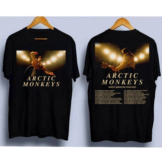 Discover Arctic Monkeys Band Shirt, Music Concert Shirt, Arctic Monkeys North American Tour T-Shirt