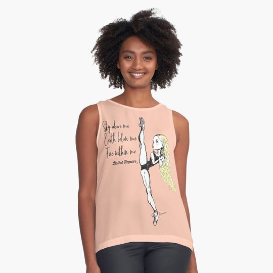 Discover Dance is my passion Sleeveless Top