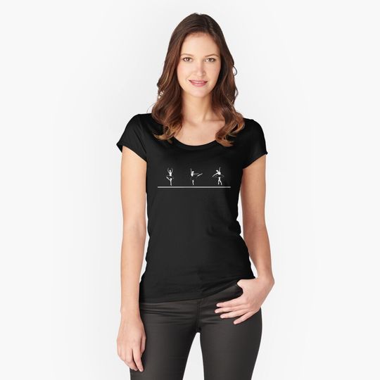 Discover ballet Fitted Scoop T-Shirt