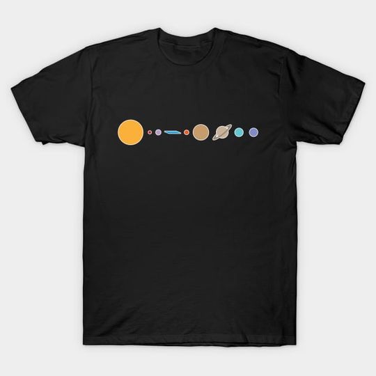 Discover Flat earth conspiracy theory humor illustration - Flat Earth - Astronomy Tee