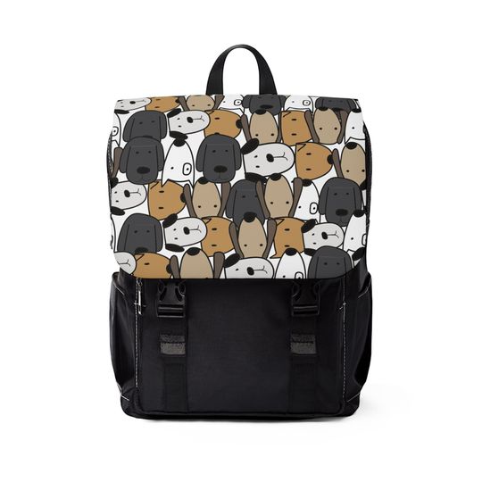 Discover Dog Lover Gift, LOVE DOGS Unisex Casual Shoulder Backpack
