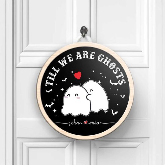 Discover Personalized Sweet Halloween Door Sign