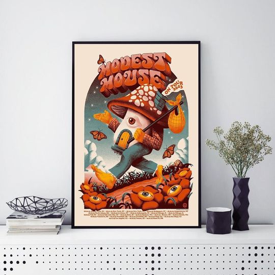 Discover Modest Mouse on Tour 2023 Poster