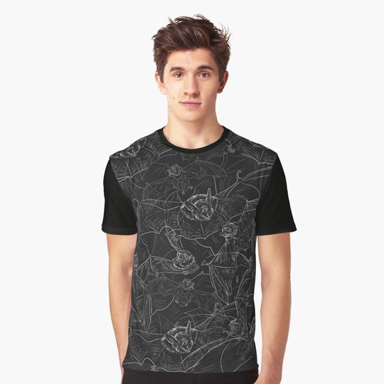 Discover Bat Attack 3D T-Shirt