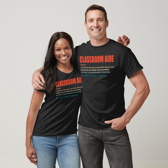 Discover Classroom Aide Definition Vintage T-Shirt