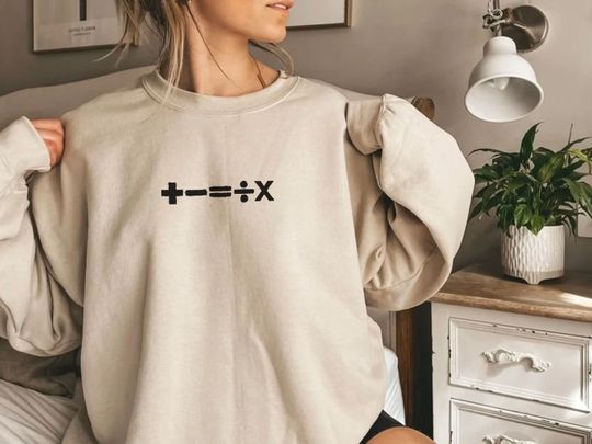 Discover Ed Shee Mathematics World Tour Sweatshirt