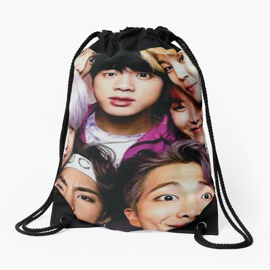 Discover k-pop Drawstring Bag