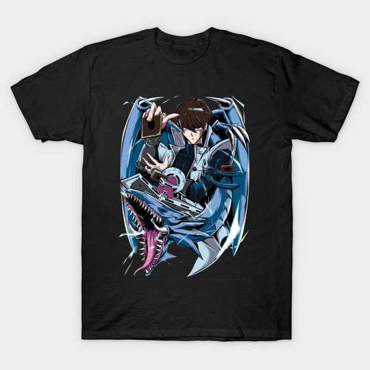 Discover Seto Kaiba Yugioh Duel Monsters Anime T-Shirt