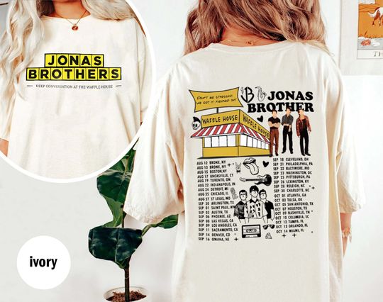 Discover Jonas Brothers Waffle House Concert Shirt
