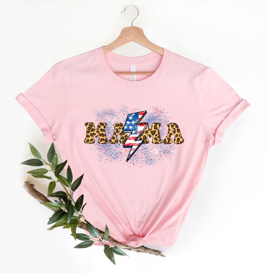 Discover 4th of July, American Mama Shirt, Fourth of July Shirt