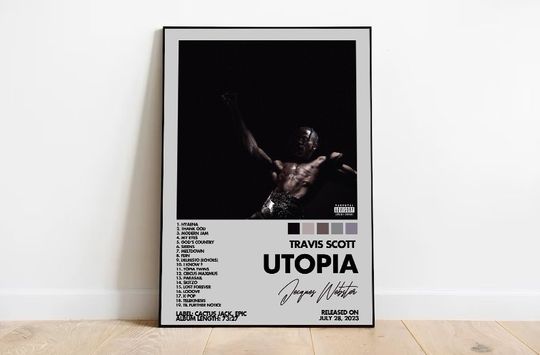 Discover Travis Utopia Album Poster