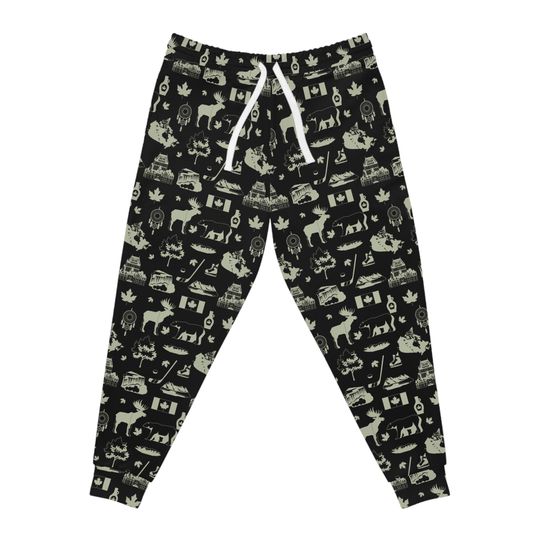 Discover Canadian-Eh - All over Athletic Joggers - Chez midge