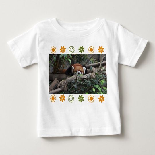 Discover Cute Red Panda for Baby Baby T-Shirt