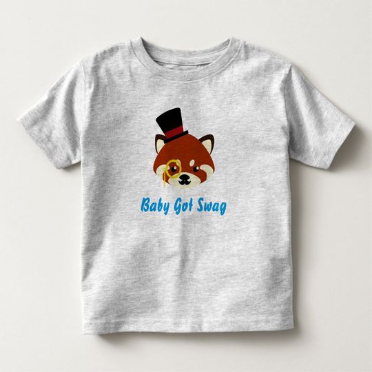 Discover Red Panda Swag Toddler T-shirt