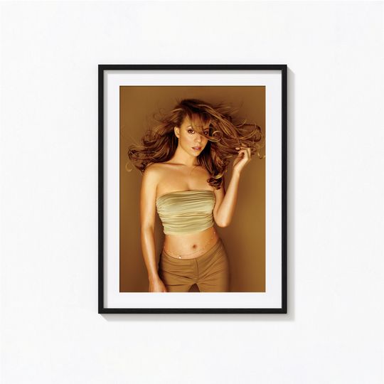 Discover Mariah Carey Beautiful Singer Poster