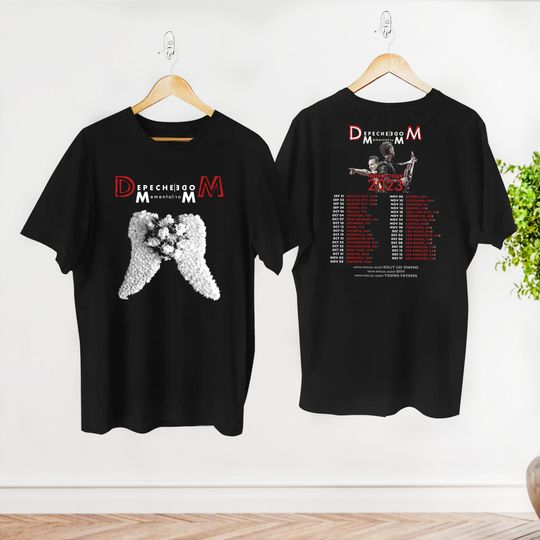 Discover 2023 Depeche Mode Memento Mori Tour Tee