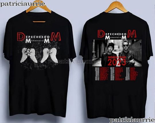 Discover Depeche Mode Memento Mori 2023 T-Shirt, Rock Lover Vintage T-Shirt