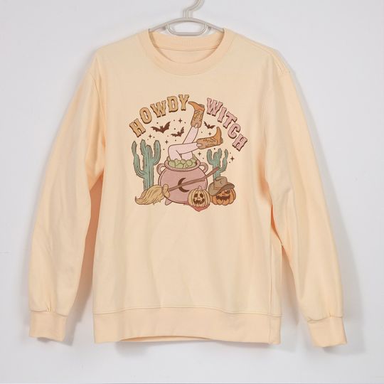 Discover Halloween Funny Howdy Witch Sweatshirt, Fall Winter Halloween, Halloween Pumpkin