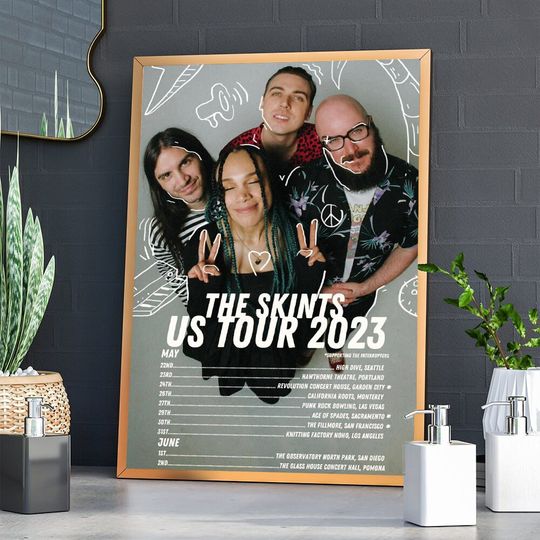 Discover The Skints - US Tour 2023 Poster