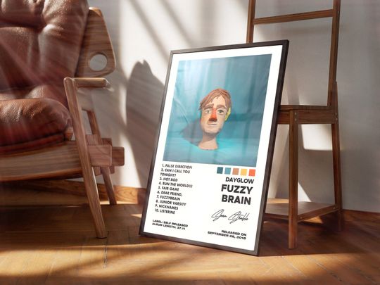 Discover Dayglow - Fuzzy Brain - Album Art Poster