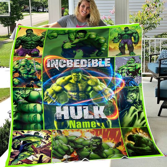 Discover The Incredible Hulk Blanket